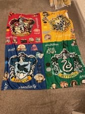 Image of Harry Potter Fleece Throw Blanket House Blanket