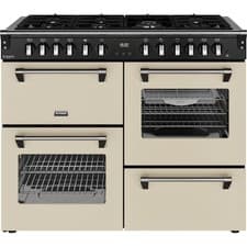Image of Stoves 444411877 Richmond Deluxe 110cm Dual Fuel Range Cooker 7 Burners Cream