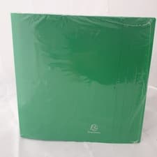 Image of Exacompta Ring Binders x 5 15mm Rings- A4 - Green Plastic Pack