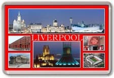 Image of 50x FRIDGE MAGNET - LIVERPOOL