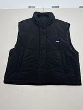 Image of Hugo Boss Gilet Mens Medium Black Sleeveless Jacket Bodywarmer Full Zip New