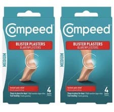 Image of Compeed Blister Plasters Medium - 2*4Pack Instant Pain Relief DATED 11/25