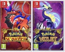 Image of Pokémon Scarlet (Nintendo Switch) + Pokémon Violet (Nintendo Switch)