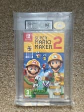 Image of Super Mario Maker 2 (Nintendo Switch, 2022) Sealed UKG Graded 90 MINT