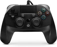 Image of SNAKEBYTE GAME PAD 4S WIRED GAMING CONTROLLER BLACK FOR PS4