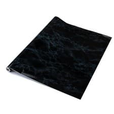 Image of d-c-fix Marble Black 67.5cm x 1m up to 15m Self-adhesive Vinyl Wrap