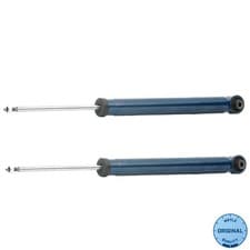 Image of MEYLE 126 725 0017 REAR SHOCK ABSORBERS PAIR GAS VAG MQB VW AUDI SEAT SKODA