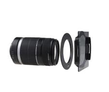 Image of Camera Photo Lens Filters 24 Colour Filter set, 9 Adapter rings 49 to 82mm