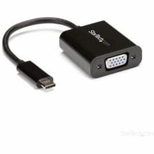 Image of Startech Usb-C To Vga Adapter Thunderbolt 3 Compatible Usb C Adapter Usb Type C