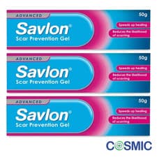 Image of 3 Pack - Savlon Advance Healing Gel 50g-Promotes Faster Healing+Reduce Scarring