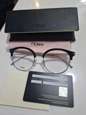 Image of Fendi Eyeglasses FF0165 RMG 18-51-140 Frames Only.