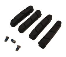 Image of 4 X Jagwire Pro Brake Pads Road Bike Replacement Inserts High Quality Black 6g