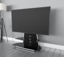 Image of AVF Stack Column TV Stand - Up to 90" TVs , 4 Colour Options, Universal Mount