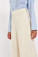 Image of Topshop Side Split Trousers by Boutique Size 12/40 US 8 RRP £90.00