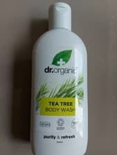 Image of Dr Organic Tea Tree Body Wash, Vegan, Paraben&SLS-Free, Certified Organic(250ml)