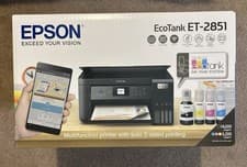 Image of Epson EcoTank ET-2851 Colour Inkjet Standard Printer - Black