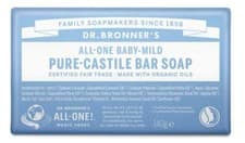 Image of Dr Bronner Organic Baby Mild Soap Bar - 140g