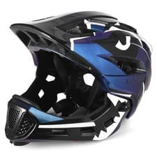 Image of Kids Detachable Full Face Bike Helmet Cycling Sports Safety Protective Helmet UK