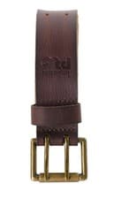 Image of Timberland PRO Men's Genuine Leather Belt Double Prong Roller Buckle