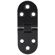 Image of ›4Pcs Zinc Alloy Black Door Flap Hinge Table Flip Hinge For Cabinet Hardware