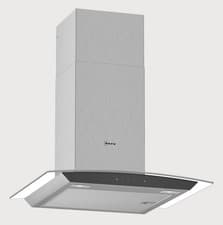 Image of Neff D64AFM1N0B 60cm Cooker Hood Black Glass Chimney Extractor - New