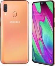 Image of Samsung Galaxy A40 64GB Coral  - Unlocked  - Good Condition