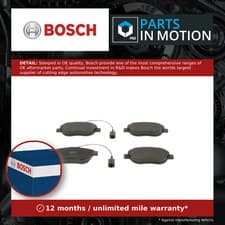 Image of Brake Pads Set fits FIAT PUNTO EVO 199 1.6D Front 09 to 11 955A3.000 Bosch New