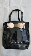 Image of Ted Baker. Women's Small Bow Icon Bag. Black. New with tag. Excellent condition.