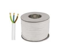 Image of 3 Core White Round Flex PVC Extension Cable Wire 0.75mm 1mm 1.5mm 2.5mm 3183Y