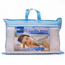 Image of Memory Foam Gel Pillow Orthopedic Cooling Neck Bed Back Support Air Flow Relief