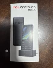 Image of TCL OneTouch 4042S Black 4G Big Button Long Battery Unlocked - Grade A