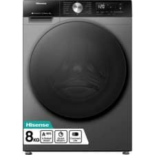 Image of Hisense WF3S8043BT3 8Kg Washing Machine Titanium 1400 RPM A Rated
