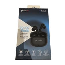Image of Groov-e GVTW09BK Sound Buds True Wireless Earphones with Charging Case│Black