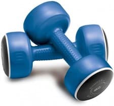 Image of Smart Dumbbells 2x4kg – Ergonomic Home Gym Weights, Blue