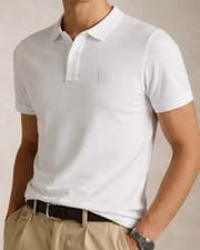 Image of Hugo Boss Men’s Polo Shirt Logo Cotton Short Sleeve