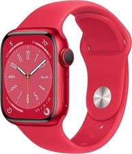 Image of New Apple  RED aluminum Watch Series 8 (GPS) 41mm