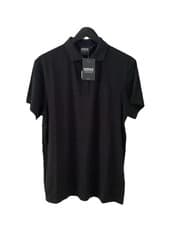 Image of BNWT Men’s Barbour International Black Polo Shirt, UK Size Medium, Tagged