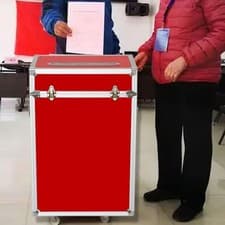Image of Suggestion Box Ballot Box with Slot Community Polling Ballot Container