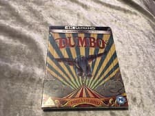 Image of DUMBO 4K ULTRA HD BLURAY + BLURAY STEELBBOK UK EXCLUSIVE RARE OOP
