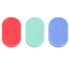 Image of Luxury Bath Sponges - Mixed Colours - Different Quantities