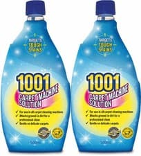 Image of 1001 Carpet Machine Solution Shampoo 3in1 Professional Clean Remove Dirt X2 500m