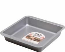 Image of Baker & Salt® Multi Purpose Tin Baking Tray Dish Pan Non-Stick & Dishwasher Safe