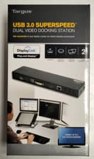 Image of Targus ACP70EU Universal USB 3.0 Dual Video Docking Station-For Dual Monitor New