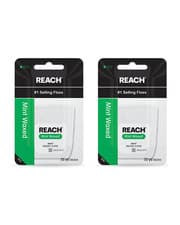Image of REACH Mint Waxed Dental Floss, 55 Yard - Various Packs - USA IMPORT