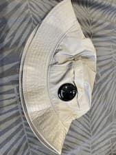 Image of CP Company Chrome-R Bucket Hat Grey Large