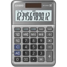 Image of CASIO 12 DIGIT DESK CALCULATOR WITH TAX CALCULATIONS - MS120FM-WA