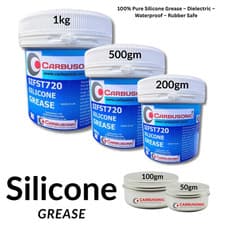 Image of Pure Silicone Grease Universal Lubrication for Rubber Latex Dielectric O-Rings