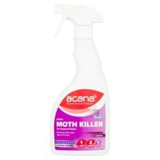 Image of Carpet and Fabric Moth Killer and Freshener Spray Acana 500ml Lavender Fragrance