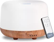 Image of 300ML Essential Oil Diffuser,Remote Control Aromatherapy Diffusers Humidifier