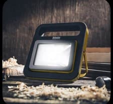 Image of SLIMLINE LED FOLD FLAT FLOODLIGHT 110V 20W 1600LM DEFENDER SLIMLIGHT E206011